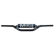 Mika Metals 7/8" Handlebars Mini High Bend Black For Kawasaki KX112 2022