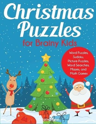 Dylanna Press Christmas Puzzles for Brainy Kids (Taschenbuch)