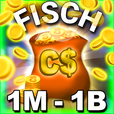#ad #ad 🐟 FISCH 1M 1B C$ Coins ⚡FASTEST DELIVERY CHEAPEST⚡ fish cs relic rod $3.29