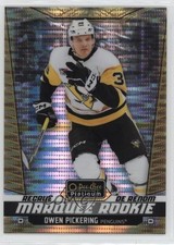 2024 O-Pee-Chee Platinum Marquee Rookies Seismic Gold 23/50 Owen Pickering c6j