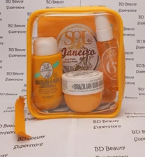 SOL DE JANEIRO BRAZILIAN BUM BUM JET SET BODY CARE KIT CHEIROSA 62 PERFUME. MIST
