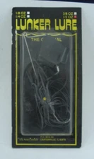 Lunker Lure C02-02 1/2 oz Color Black Blade Black Skirt
