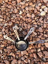 Cuisinart Measuring Cups, Set of 4, Stainless Steel