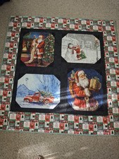 Christmas Snapshots Lap Quilt or Wallhanging
