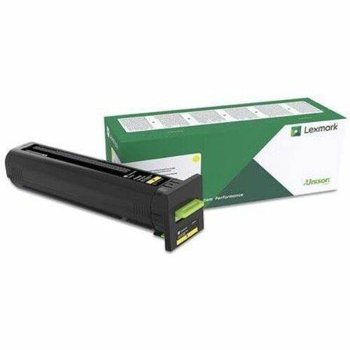 LEXMARK 82K0XYG YELLOW RETURN PROGRAM TONER CARTRIDGE TAA FOR USE IN CX825860 E 70990₽