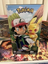 Mega Construx Pokemon Ash & Pikachu: Path to Victory Building Toy Kit NEW/SEALED