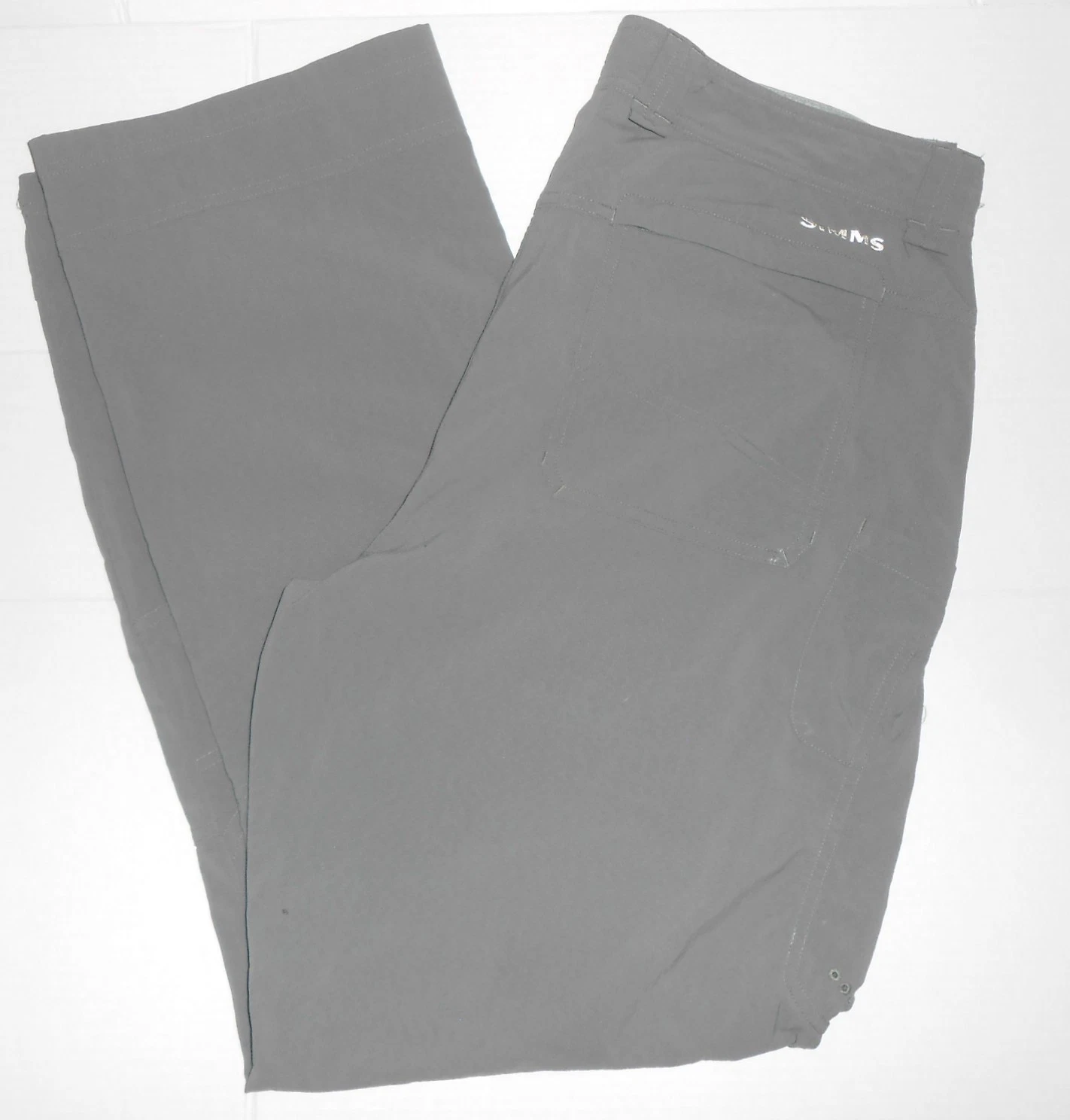 Simms Arapaima Cargo Pant Men's 36x32 Mineral Gray Fishing Sport Gear G4 S231