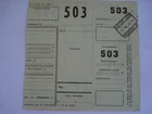 Good freight transport train SNCF Burg Belgium Liege Brussels stamp 503