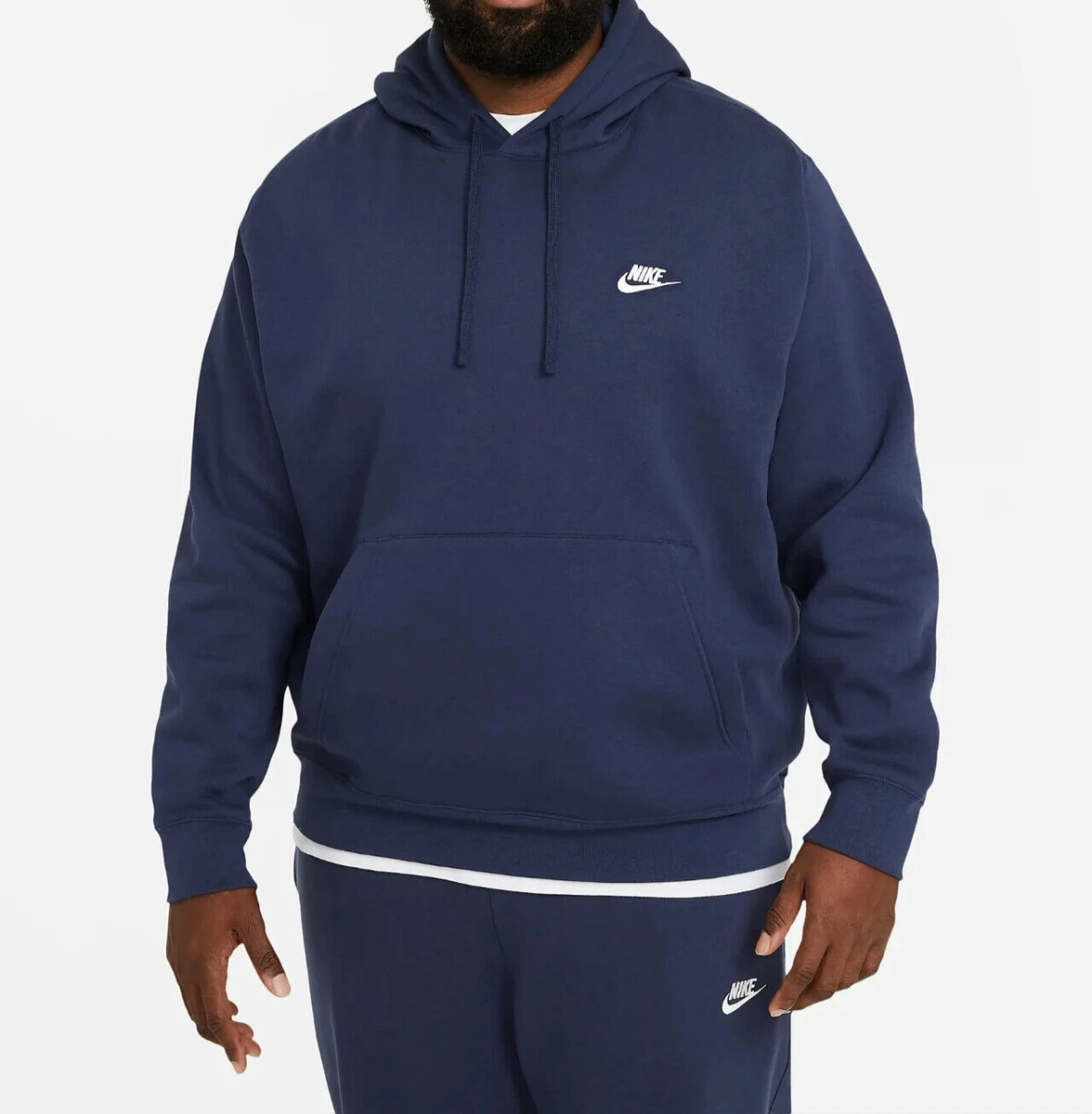 Nike sportswear club fleece big and tall sale