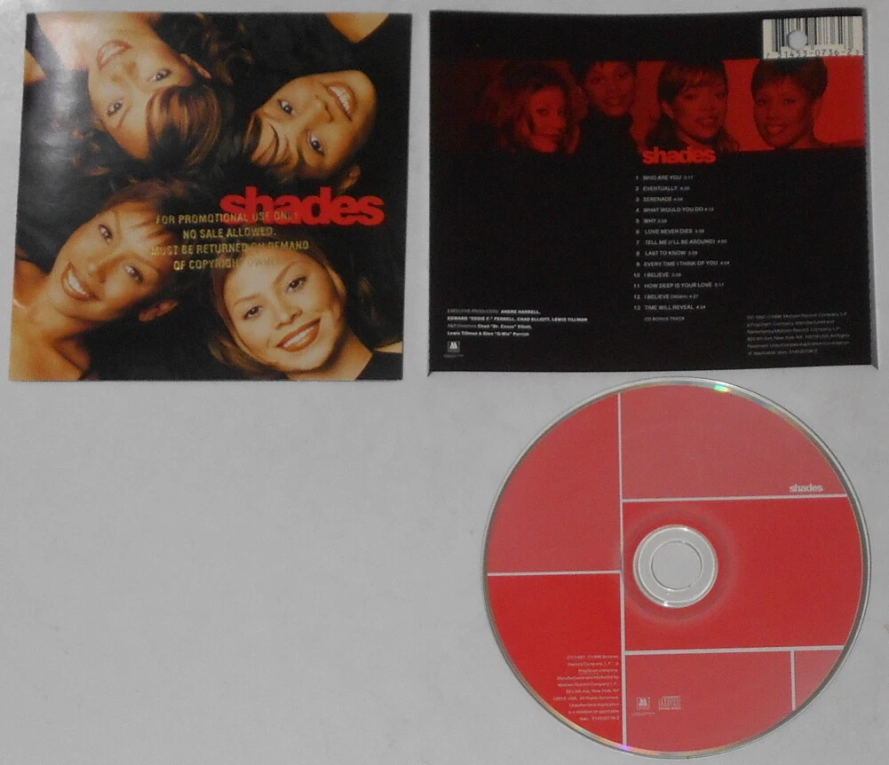 Shades - Shades - 1997 Motown U.S promo cd, Gold DJ Stamp | eBay