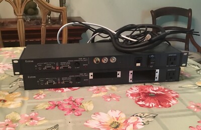 Lot Of 2: Extron Electronics RGB 160xi/168xi Universal Interface With ADSP