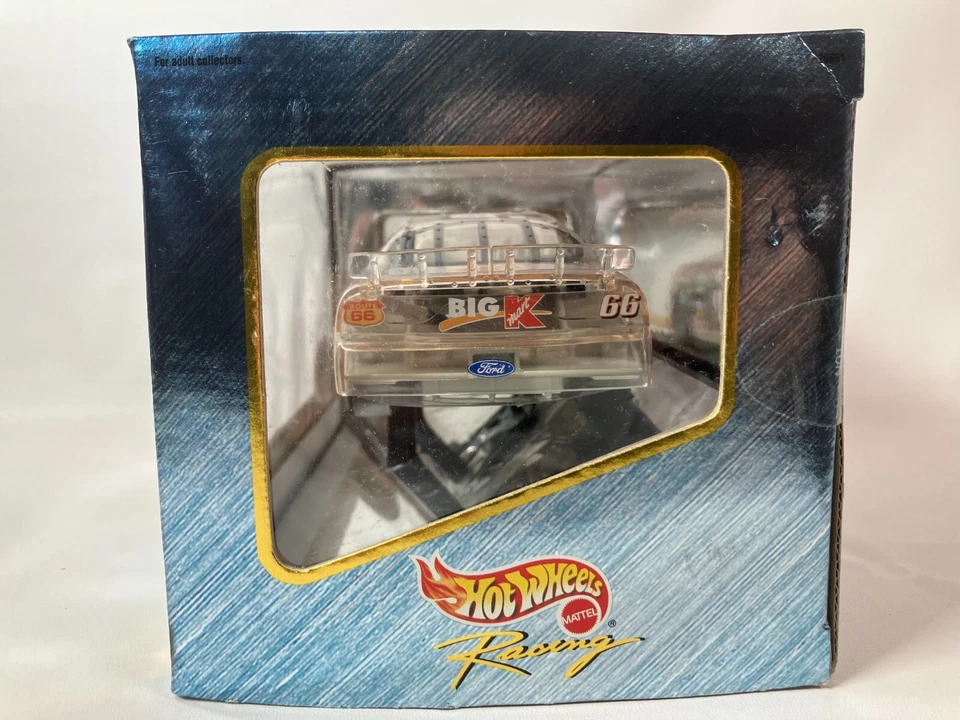 Lote de 2 Darrell Waltrip 1/24 Diecast NASCAR Hot Wheels Racing Select Clear #66 Foto 4 de 4