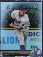 2017 Bowman Draft - Chrome #BDC-59 Daniel Tillo (RC) Refractor