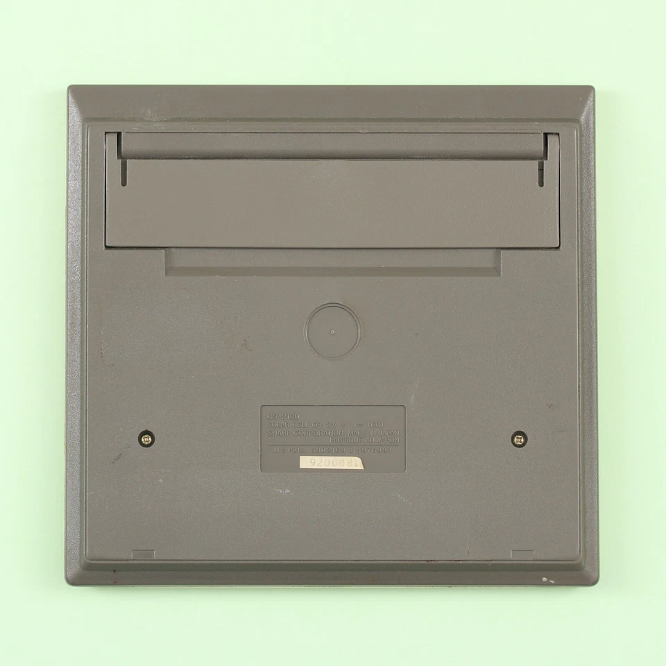 SHARP Compet CS-2130 12-Digit Solar Cell Calculator - Image 3 of 3