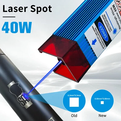 LUNYEE 40W Laser Module TTL/PWM Laser Engraving Head DIY CNC Laser Cutting Engraving