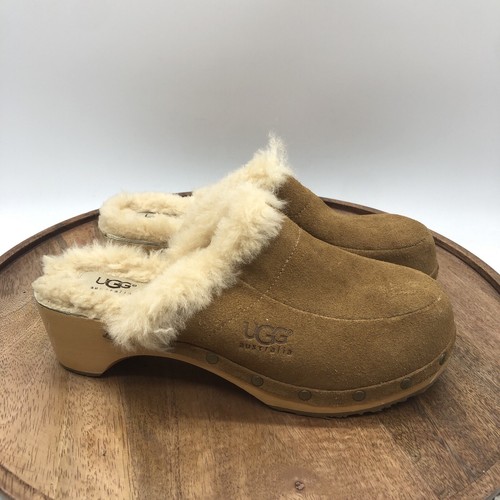 UGG Kalie Shearling Clogs Womens 7 
