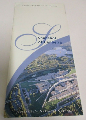 Snapshot of Canberra - Brochure and Facts - City Statistics - Australia - 1999