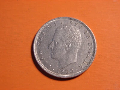 ESPAGNE. 25 PESETAS 1980 ETOILE 80. - Photo 1/2