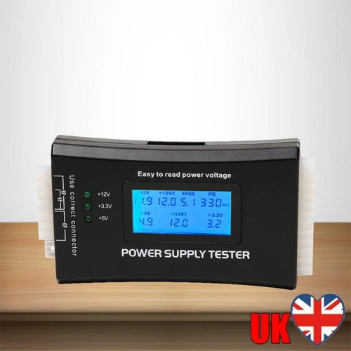 Digital LCD Power Tester Computer ATX Tester Plastic Electrical Instruments