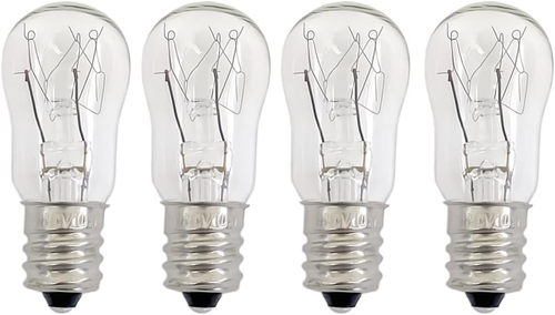 WE05X20431 Dryer Drum Replacement Bulbs,120V/10W/E12,Dryer Light Bulb Compatible - 第 1/12 張圖片