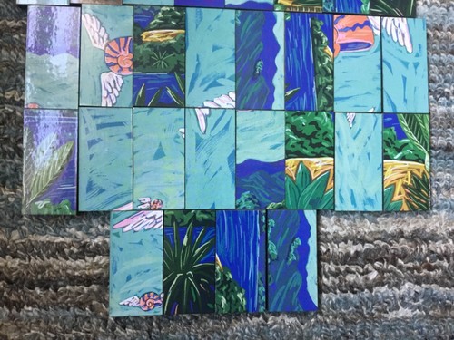 Dubroks - Dominó - Azulejos de arte - Obra de arte de Ingrid Banwell - Imagen 6 de 10