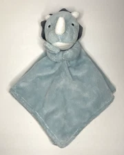 Carter’s Blue Rhino Plush Lovey Security Blanket Stripes