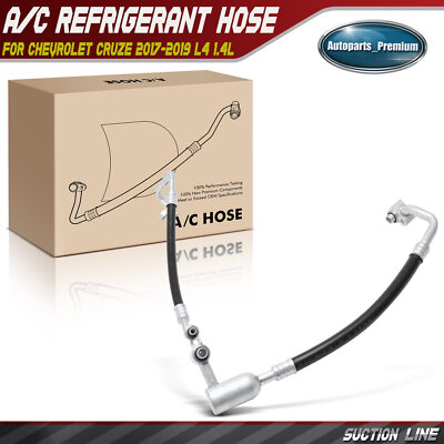 A-Premium Replacement A/C Hose For 2016-2017 Chevrolet Cruze - Direct Fit, 1 Year Warranty