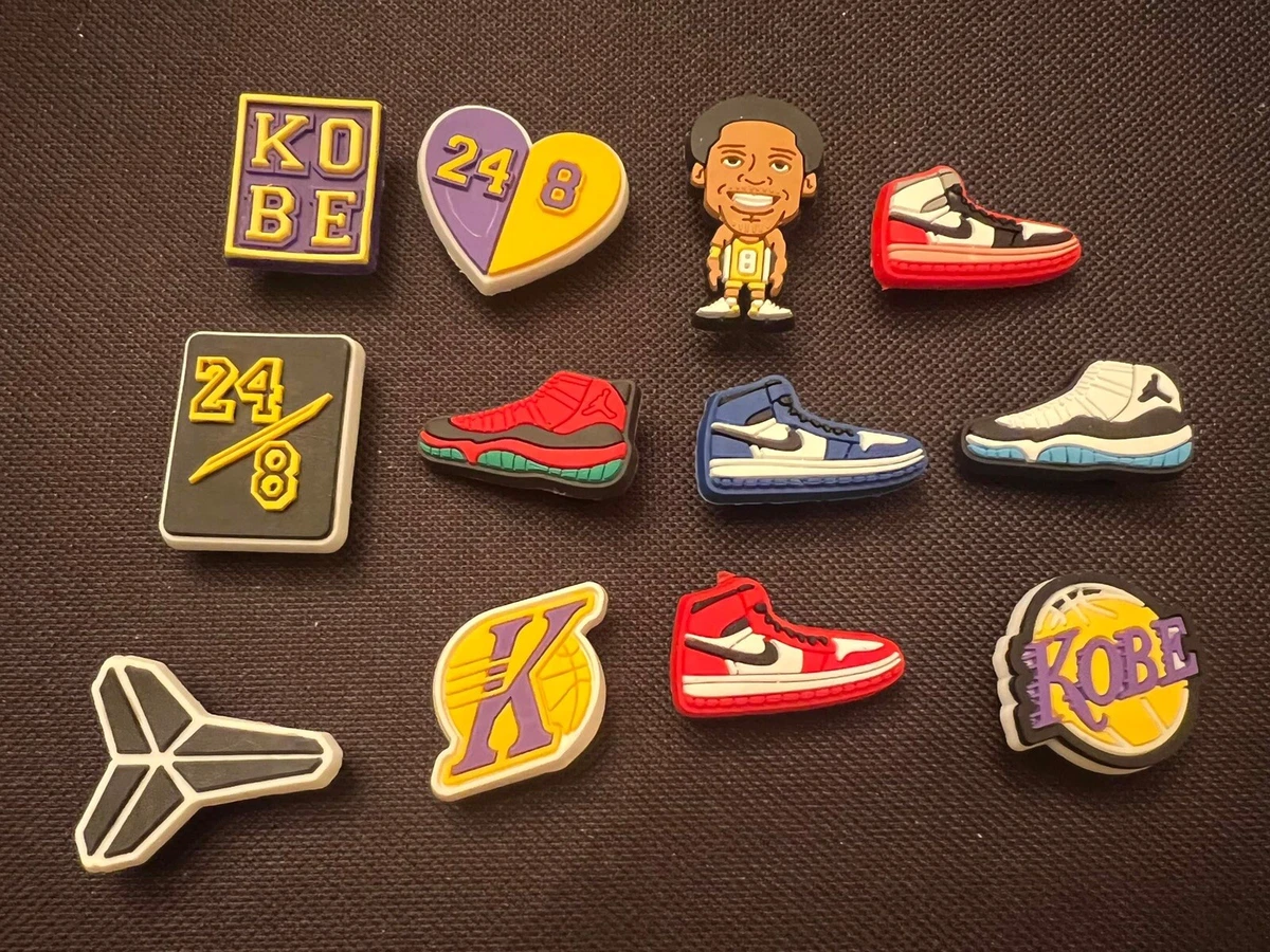 Kobe Bryant Crocs Shoe Charms New