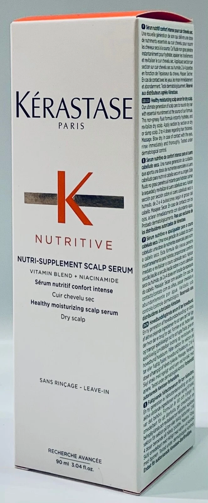 NEW Nutri Supplement Scalp Serum 90ML Kerastase