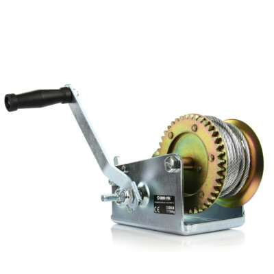 VERRICELLO PROFESSIONALE ARGANO A Mano Con Fune Metallica 10 Metri 900 - Foto 4