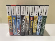 Nintendo DS Game Cases & Manuals *NO GAMES* Lot Of 9