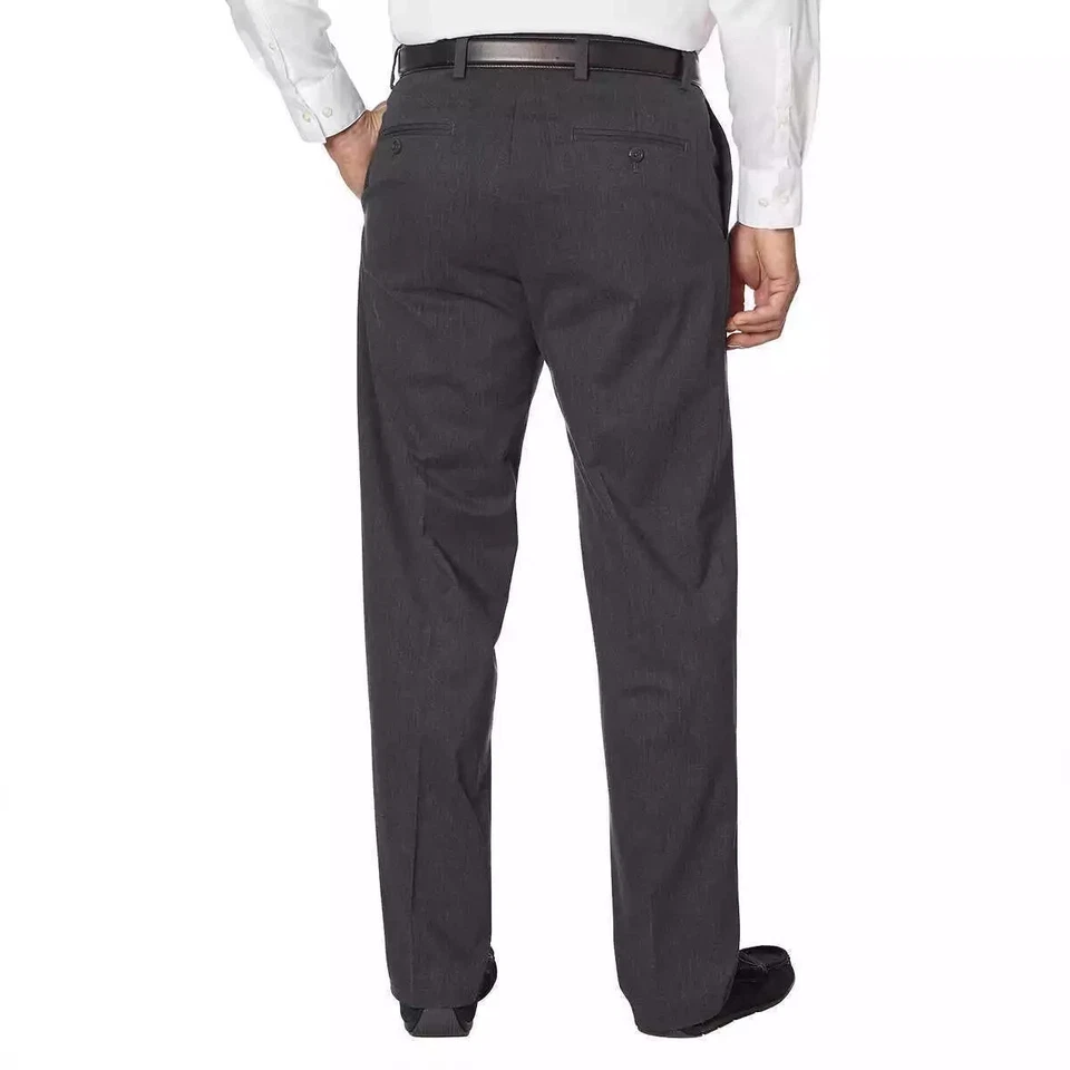 Kirkland Signature Men's Classic Fit Non Iron Comfort Pant NEW VARIETY - Image 4 of 4