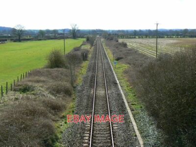 FOTO EISENBAHN IN RICHTUNG YEOVIL BEI COCKHILL DIE STRECKE SCHEINT ZWEI HAUPT-L zu verbinden