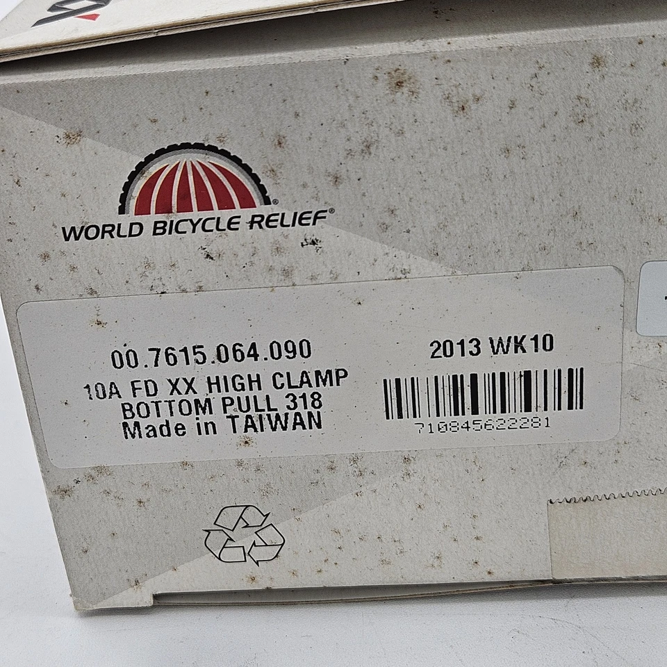 New Sram XX Double Front Derailleur, 2 x 10spd, High Clamp, 31.8 mm, Bottom Pull - Image 4 of 4