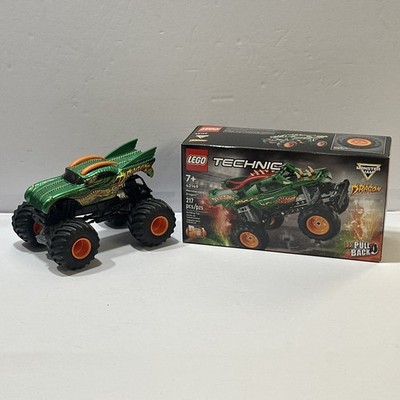 Lego Technic 2 In 1 Monster Jam Dragon 42149 + Plus Dragon Hot Wheels 1:24