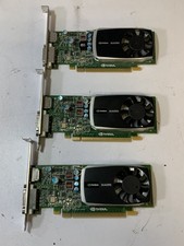 Lot of 3 NVIDIA Quadro 600 1GB DDR3 Graphics Card 900-51033-0100-000 K "Q7B"