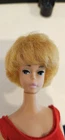 Vintage White Ginger Bubble Cut Barbie Doll In Original Suit