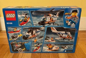 LEGO CITY: Heavy-duty Rescue Helicopter (60166); NEW; minor dents (see photos)