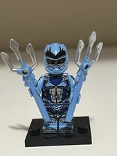 Blue Power Ranger Lego Like Mini-Figure