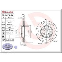 2X Bremsscheibe Vorne FüR Dacia Logan 0.9 1.0 1.1 1.6 13 Bis 26 Brembo Teil