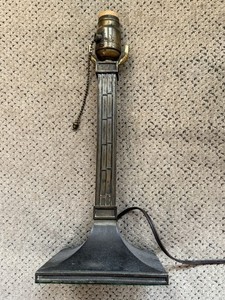 Hubbell Socket Acorn Pull Chain Art Deco Brass Lamp Rare!