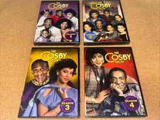 NEW SEALED Lot 4 The Cosby Show Seasons 1 2 3 4 Bill Cosby Rips Season 3