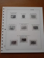 Hojas FILABO Para Sellos España Año 1992