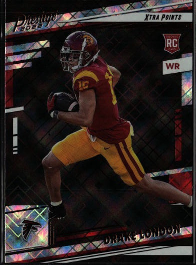 2022 Panini Prestige #309 Drake London Xtra Points Diamond M845