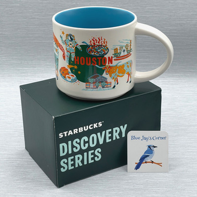 Starbucks Houston Texas Mug Discovery Series Stackable Coffee 2024 14oz