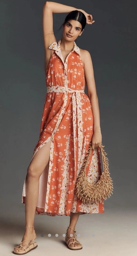 Halter Shirt Dresses for sale | eBay