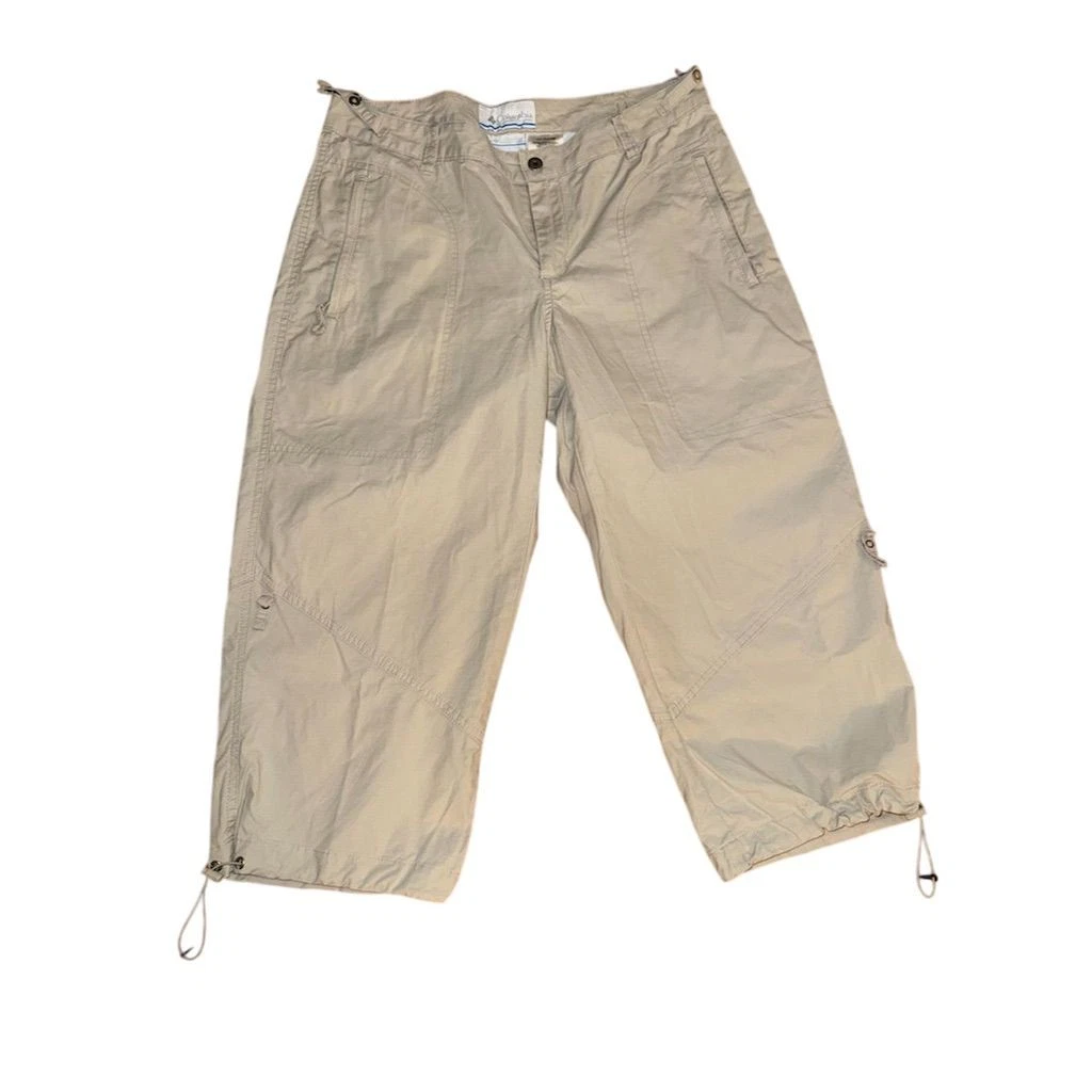 Columbia Women's Capri Pants Beige Size M Casual Spring Wear size 8