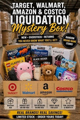 Liquidation Lot  Amazon Walmart Target Costco Bulk New Open Box Items