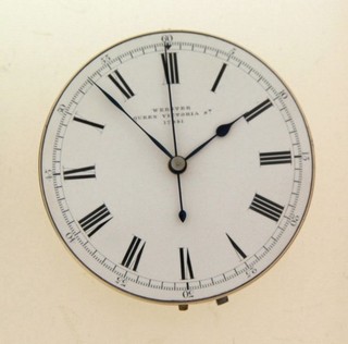 Nicole Nielsen Webster Half Quarter Repeater Chronograph Pocket Watch Movement