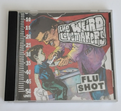 THE WEIRD LOVEMAKERS Flu Shot Music CD Compact Disc Garage Rock, Punk